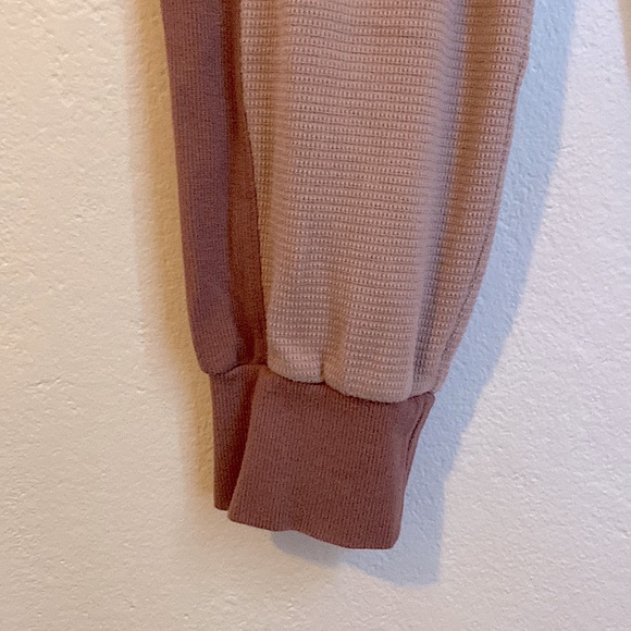 Monrow set colorblock waffle knit xsmall - Picture 16 of 17